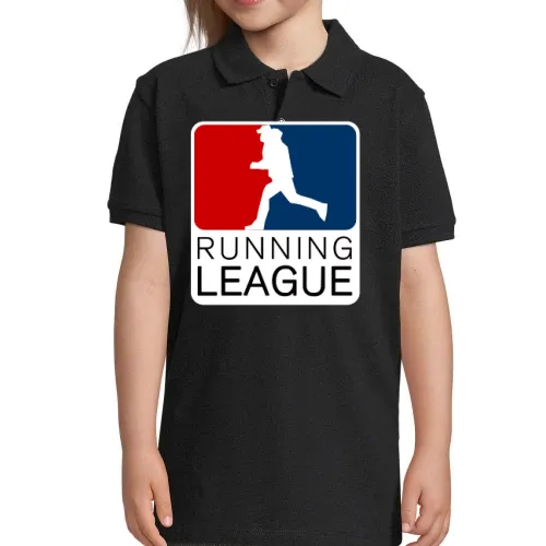 Running League Platzsturm Liga Fussball Polo Kinder Perfect