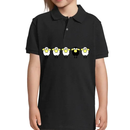 schwarzes Schaf 2.0 Polo Kinder Perfect