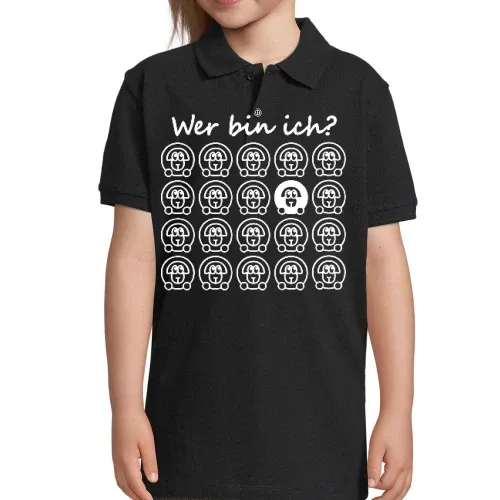 Schwarzes Schaf Polo Kinder Perfect