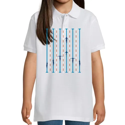 Schwimmbecken mit Hai Polo