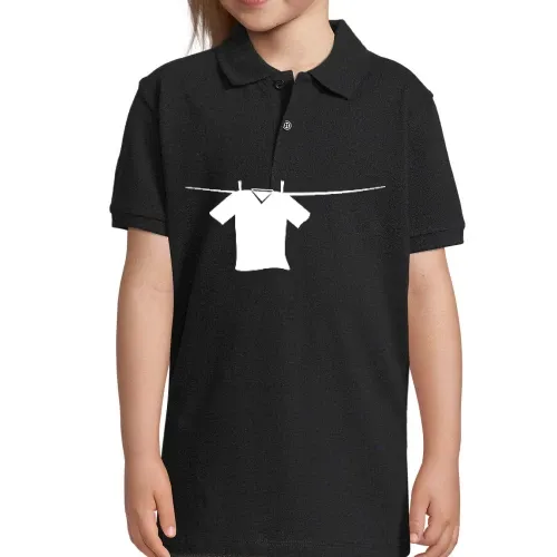 Shirt auf der Wäscheleine Kinder Polo Shirt auf der Wäscheleine Polo