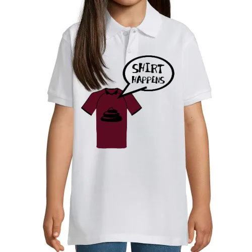Shirt Happens Kinder Polo Shirt Happens Polo