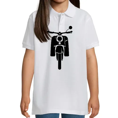 Simson Schwalbe Frontal Kinder Polo Simson Schwalbe Frontal Polo