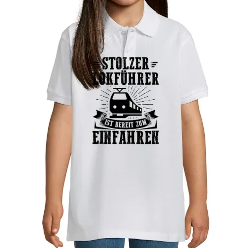 Stolzer Lokführer Ist Bereit - Eisenbahner Modelle Polo