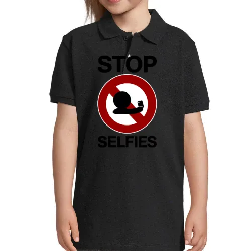 stop selfies Verbotsschild Polo