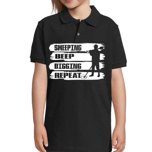 Sweeping Beep Digging Repeat Sondeln Sondler Kinder Polo