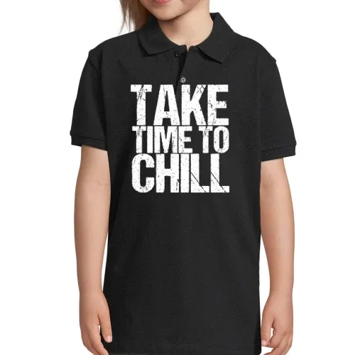 Take Time To Chill / Chill Out Design Polo