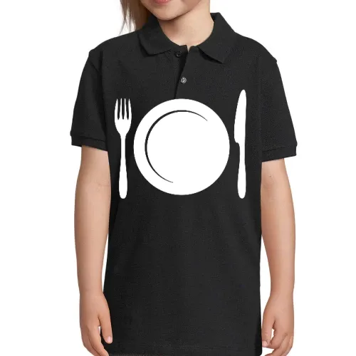 Teller mit Besteck Polo Kinder Perfect