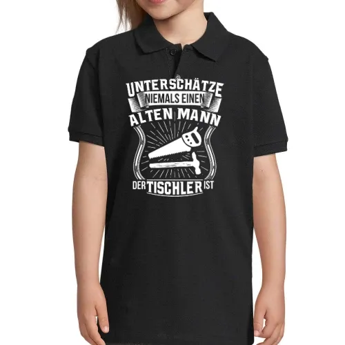 Tischler Hobby Handwerker Säge Hammer Handwerker Polo Kinder Perfect
