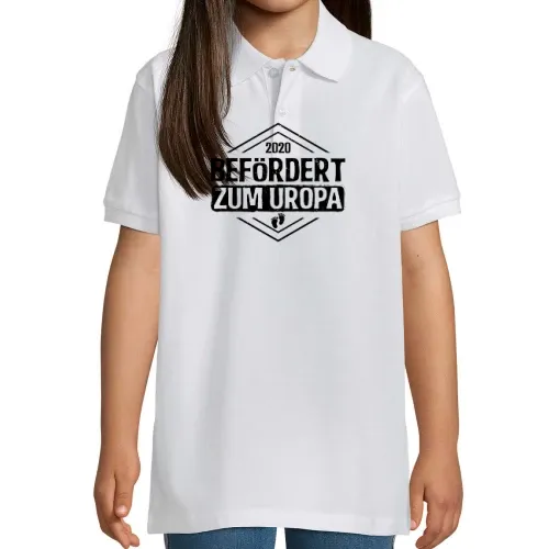 Uropa Großvater Befördert Babyglück Vatertag Baby Polo Kinder Perfect