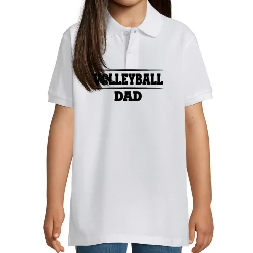 Volleyball Dad Volleyballer Vater Polo
