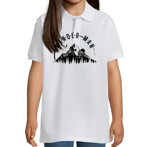 Wanderer Man Wandern Wander Hiking Outdoor Polo