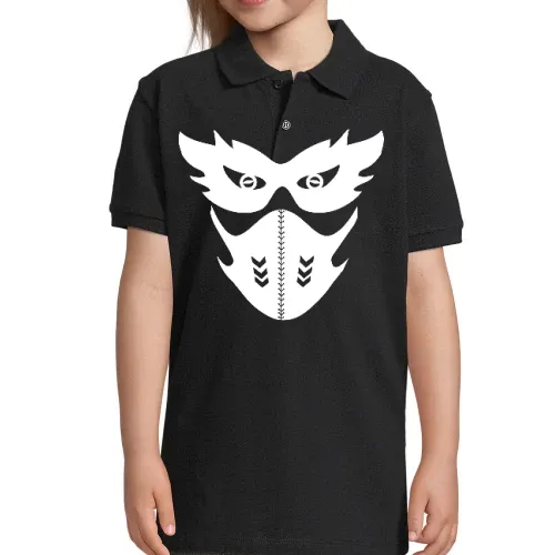 Wave Gotik Maske und Mundschutz Polo