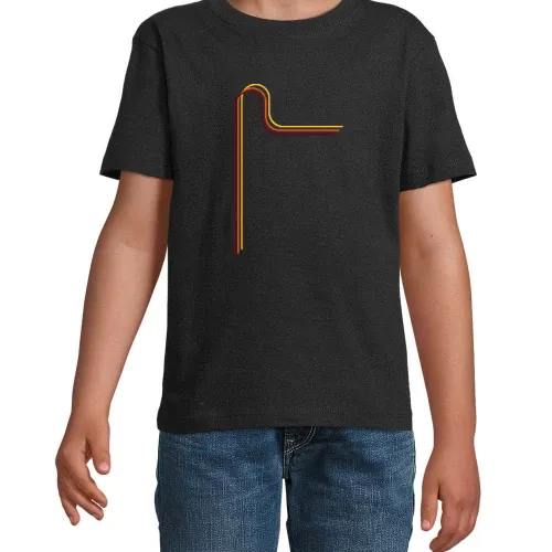70er Jahre Style Streifen 2 Kinder T-Shirt 70er Jahre Style Streifen 2 T-Shirt