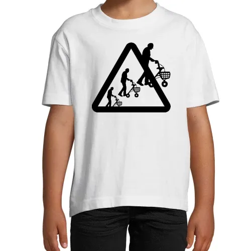 Achtung Rollatoren Kinder T-Shirt