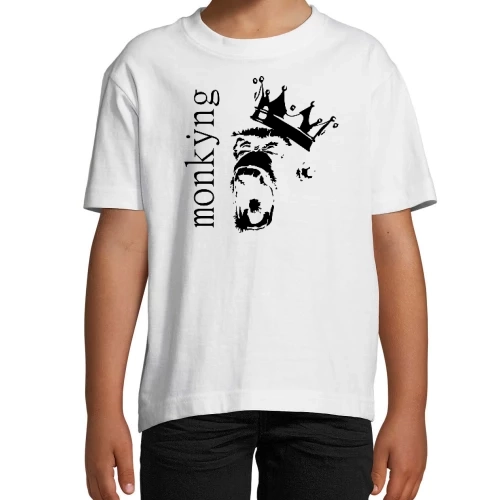 Affenkönig Monkyng Kinder T-Shirt