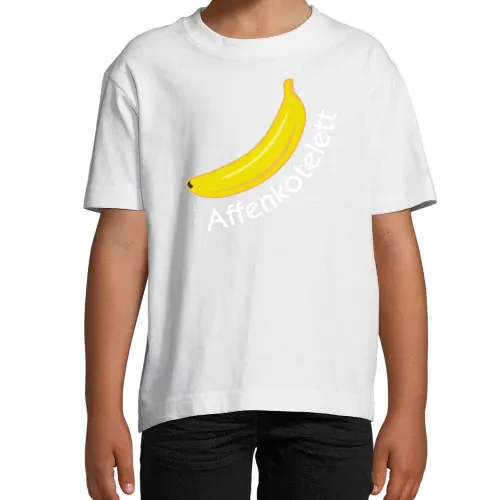 Affenkotelett Kinder T-Shirt Affenkotelett T-Shirt