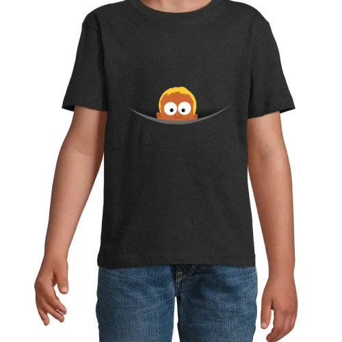 Babykopf aus Kängurubeutel T-Shirt