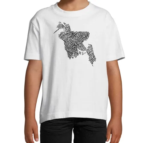 Bangladesch Fingerabdruck Kinder T-Shirt Bangladesch Fingerabdruck T-Shirt