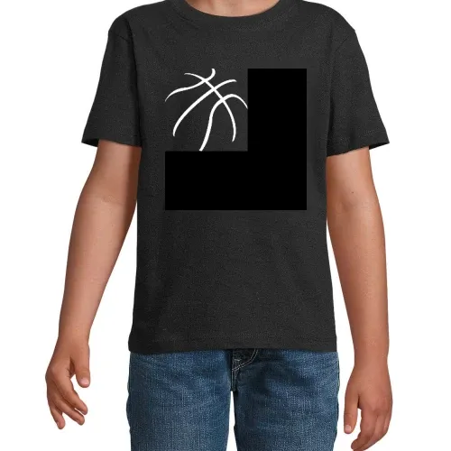 Basketball Striche T-Shirt