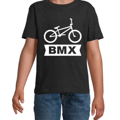 BMX Cross Bike Kinder T-Shirt BMX Cross Bike T-Shirt
