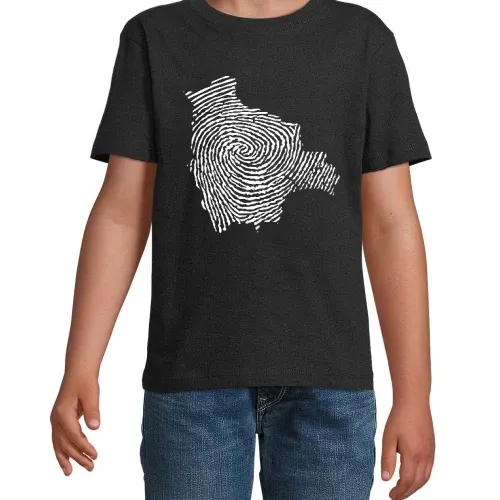 Bolivien Fingerabdruck T-Shirt