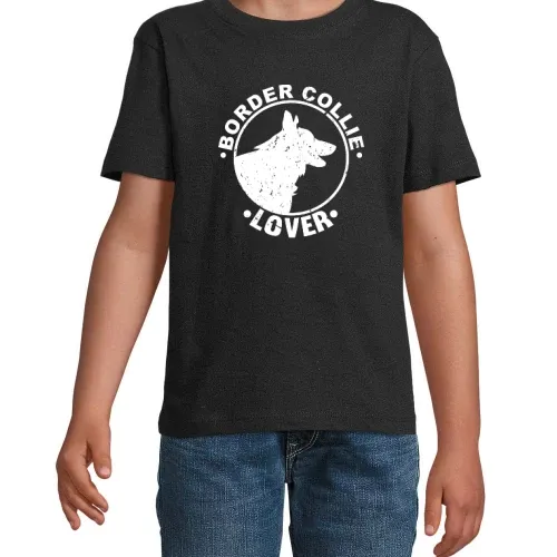 Border Collie Lover Hundewappen Geschenkidee T-Shirt