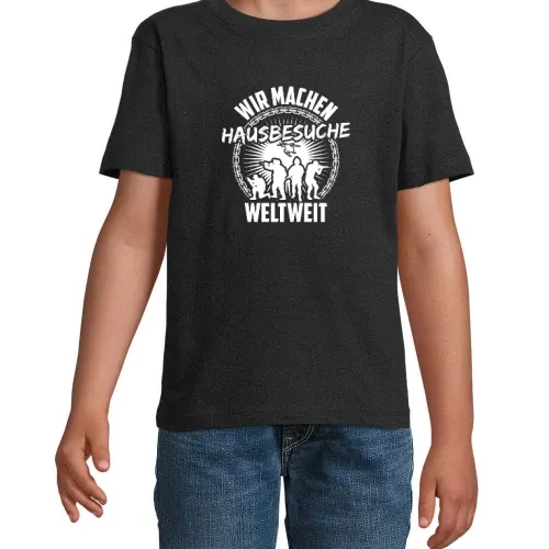 Bundeswehr Elite Army Soldat Hausbesuche Weltweit Kinder T-Shirt