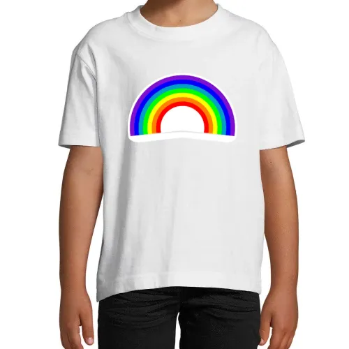 Bunter Regenbogen T-Shirt Kinder Imperial