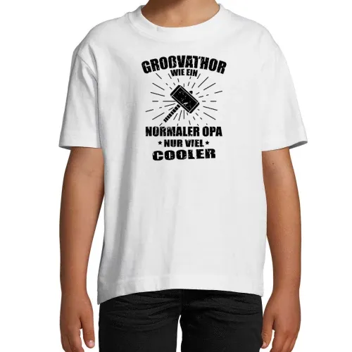 Cooler Großvater Opa - Groß-Vathor Vatertag Motiv T-Shirt Kinder Imperial