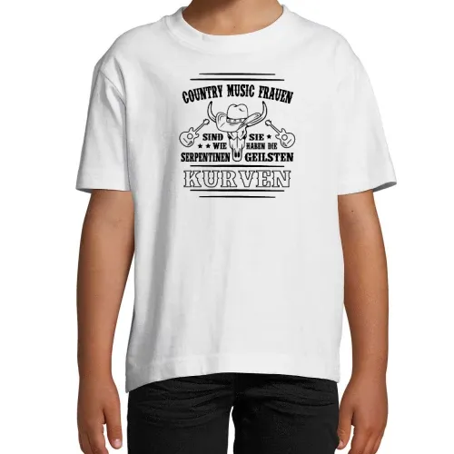 Country Music Lindance Western Paartanz Geschenk T-Shirt Kinder Imperial