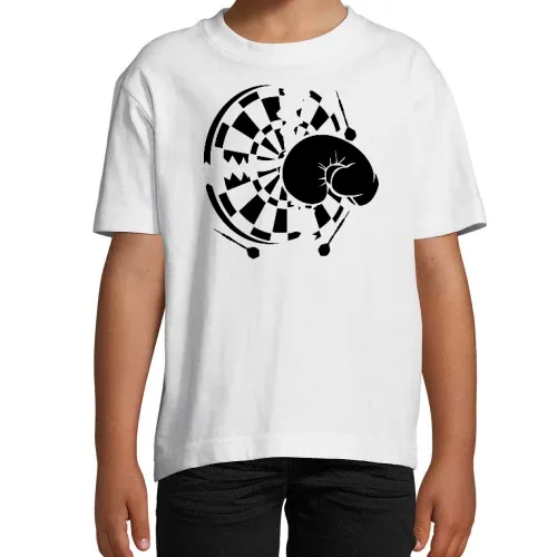 Dartscheibe Boxen Kinder T-Shirt