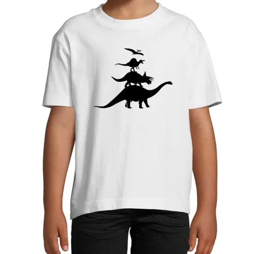 Dino Stadtmusikanten Kinder T-Shirt