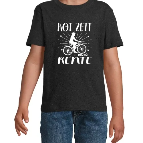 E-Bike Rente Koi Zeit Ebike Rentner Schwäbisch Kinder T-Shirt