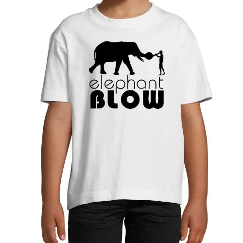 elephant blow Kinder T-Shirt