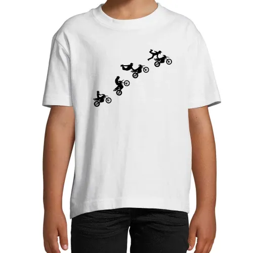 Enduro Sprung Extrem Kinder T-Shirt Enduro Sprung Extrem T-Shirt