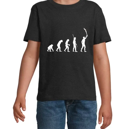 Evolution Feuerfackel T-Shirt Kinder Imperial
