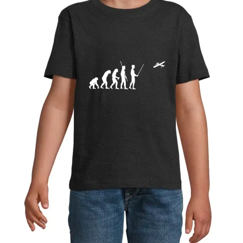 Evolution Modellflugzeug Kinder T-Shirt