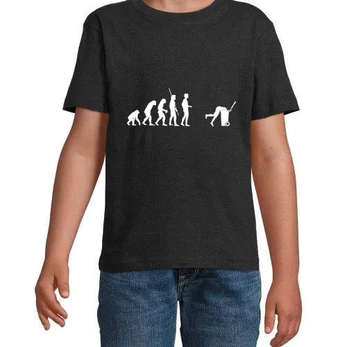 Evolution Mülltonne 2.0 Kinder T-Shirt