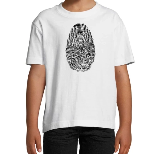 Fingerabdruck Kinder T-Shirt