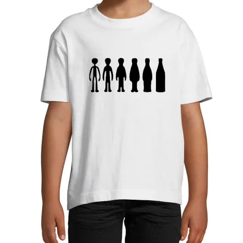 Flaschen Evolution T-Shirt Kinder Imperial