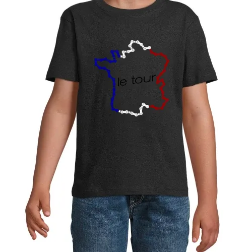 Frankreich in Kettengliedern 2.0 T-Shirt Kinder Imperial