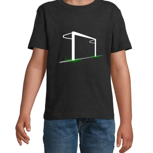 Fußballtor 3D T-Shirt
