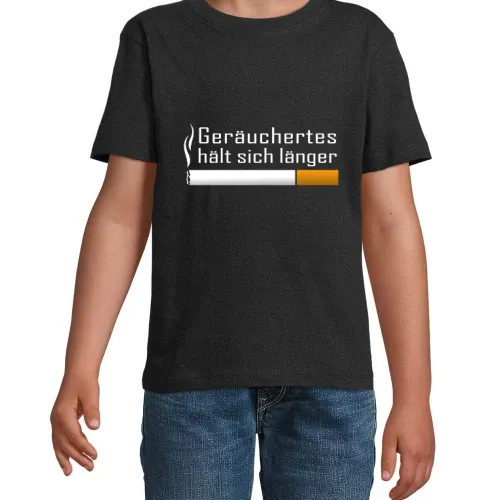 Geräuchertes hält sich länger T-Shirt Kinder Imperial