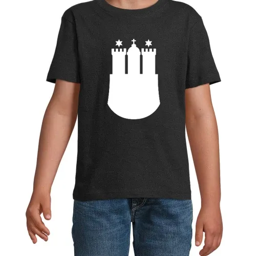 Hamburg Wappen Kinder T-Shirt