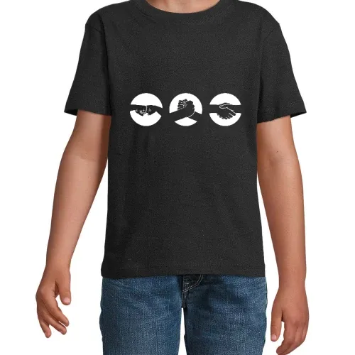 Handschlag Arten T-Shirt Kinder Imperial