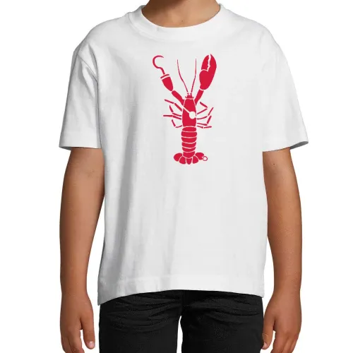 Hummer Pirat Krebs Kinder T-Shirt Hummer Pirat Krebs T-Shirt