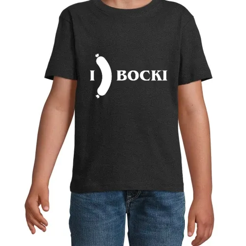 I Love Bockwurst Kinder T-Shirt
