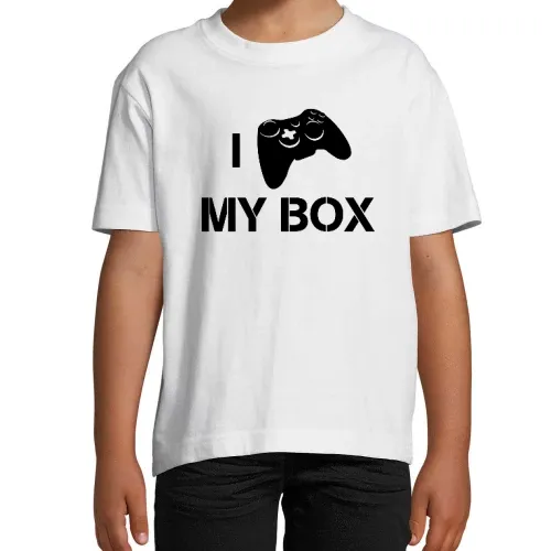 i love my box T-Shirt Kinder Imperial