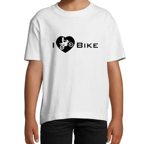 I Love my Enduro Bike Kinder T-Shirt I Love my Enduro Bike T-Shirt